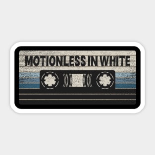 Motionless In White Mix Tape Sticker